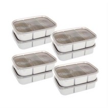 제오닉 간편 냉장 냉동 용기 1500ml 8p + 3칸용기 8p 세트, 10세트