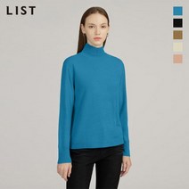 리스트 백 슬릿 반하이넥 니트 풀오버_TSKPOL82550