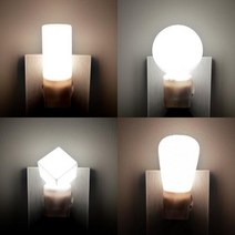 LED취침등 무드등 수유등 휴대용 플러그일체형 실린더 취침등 특이한 취침등, LED실린더취침등(주광색)