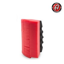 아담스 폴리쉬 레드 카워시 WEDGE 세차스펀지 Bulk, 1개