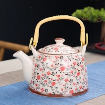 도자기 찻주전자 스트레이너 그물 대용량 900ML 전통 복고풍 세라믹 차 세트 주전자 선물 쿵푸, 17_CHINA