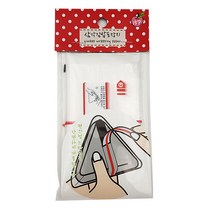 김 없는 삼각김밥 포장지 비닐 15장, 삼각김밥 포장비닐15장 X 2개