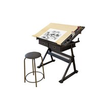 아트 드로잉 보드 작업다이 테이블 각도조절 철제