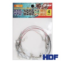 주꾸미 갑오징어 3색 채비, 15/30/40CM
