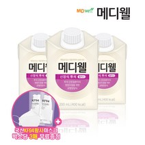 메디웰 신장식(투석)플러스 200ml (30팩/1BOX) / (사은품증정) 박스당 KF94 황사 마스크 3매 증정, 1개