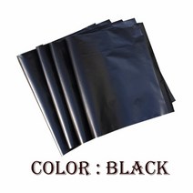 [KT알파쇼핑]컬러 포장 택배봉투 28cmX38cm +4cm -검정 100매, 검정