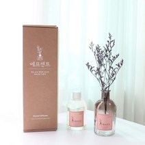 에프센트 곡물 백화점 디퓨저 250ml + 프리저브드 플라워 집들이 선물세트, 팬텀바이올렛
