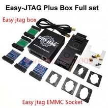 폰 수리도구 세트 2022 새 버전 풀 세트 easy jtag plus box easy-jtag plus box+ easy jtag emmc socket, emmc 소켓