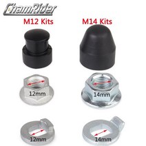 전동자전거 접이식전기자전거 여성용전기자전거 전기 자전거 e용 M12 / M14 나사 너트-자전거 모터, 04 M14 rear, 한개옵션1