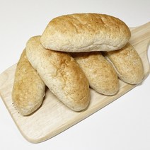 [당일 구운 신선한 빵을 오후에 발송합니다!] 새싹발아 통밀빵 통밀세상 핫도그빵(5입), 핫도그빵 (5개입)
