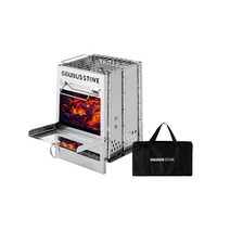 꾸버스 불멍 화로대 차콜스타터 가방포함, 1개