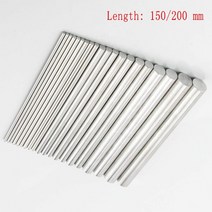 알루미늄 용접봉 용접 알루미눔 알루미늄 원형 바 알루미늄 또는 금속, 60x150mm