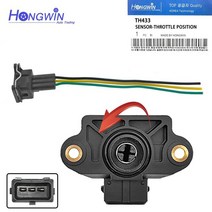 TH433 037907385Q TPS 스로틀 위치 센서 VW 폭스 바겐 파사트 골프 3 코라도 시트 코르도바 이비자 2 2.0 i, 02 Sensor and Plug