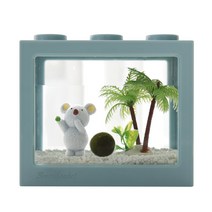 세남자바스켓 코알라 친구들과 국산 마리모 키우기 DIY세트, 일어서코알라+레트로블루 블럭
