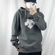 (구제의류)데상트 기모 후드티 100 / 빈티지아워 230412