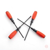 십자 드라이버 4P세트 6X230MM 드라이버세트 십자도라이바 가정용드라이버