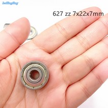 4pcs 6pcs 627ZZ 7*22*7mm 고속 베어링 금속 밀폐 627z 홈, 02 6pcs
