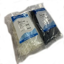 자이언트록 케이블타이 전선정리 컴퓨터선정리 1000EA, 530mmX9.0mm, 흑색