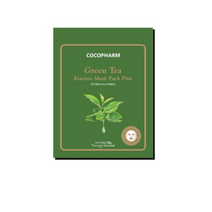 COCOPHARM 에센스 마스크팩 플러스 녹차 25g, 1개입, 200개