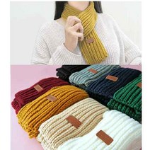 남녀공용 목도리 니트목도리 쁘띠목도리 니트머플러 쁘띠머플러, 폭8cm*길이130cm, 베이지