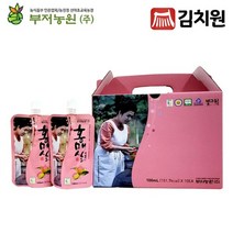 토종원 홍매실차 100㎖ x 10개 청정 산골