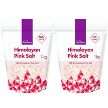 네이처모닝 히말라야 핑크솔트 굵은소금 1kg, 굵은, 1kg 2팩