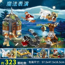 중국호환레고 해리포터 동물사전 드레곤 약초학 시계 소품 76396 성 프렌즈 Potter 어드벤트, 02