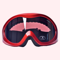 스키 고글 스노우보드 고글케이스, 피에르가르뎅4PP006레드/오렌지