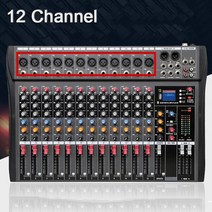 오디오 음향 디지털 믹서 오인페 호환 dj 컨트롤러 사운드 믹싱 테이블 카드 전문 pc 콘솔 인터페이스 콘솔 프로 장비 8 채널, 12채널 EU 플러그