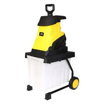 잔가지 파쇄기 나무 목재 분쇄기 낙엽 절단기 커팅기, 2500W 분쇄기 + 60m 전원 코드