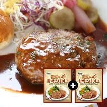 삼양 골드 함박스테이크 1kg+1kg, 1000g, 2팩