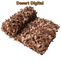 야외차양차광막그늘막 강화 카모플라주 그물 사냥 자동차 화이트 그린, DESERT CAMOUFLAGE+1.5x1m