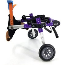 일본직발송 4. Apstour 업그레이드 강아지용 휠체어 소형·중형견용 도그 워커 산책 보조 바퀴 노견 간호, 2륜 S: 10br-20KG 강아지용_One, One Color