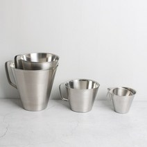 KING 스텐 눈금 계량컵 5size, 5호