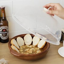 남은음식 먼지차단 손잡이 푸드커버 음식덮개 음식보관 뷔페뚜껑 다과보관, 그레이