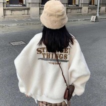 외투 후리스 봄 10대 집업 가을 짧은 잠바 여자 20대 봄가을 겨울