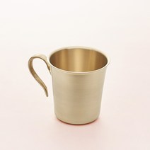 (화담)명인명품 방짜유기 손잡이컵/머그컵/찻잔_선물BEST/각인/세트구성 가능/항균력99.9% 친환경건강식기