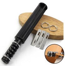 가죽 공예가죽 스트랩 커터에 대 한 도구 3 블레이드와 손수 Leathercraft 칼 DIY 절단, 한개옵션0