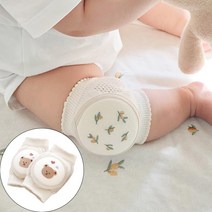 Baby Crawling Protector Thin Cotton Anti Slip Cartoon Mesh Baby Knee Pads for Boys Newborn