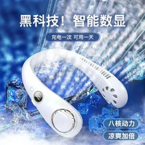 가정 직장 여름 선풍기 브러시리스 대형 캠핑용 자주 실링팬 선풍기 타워형 무풍 스마트 날없는 bldc모터 무소음탁상용 날새 차이슨 책상용 앉은뱅이 무인선풍기 키큰 넥풍기 원룸, C, 배터리 2.5~4.5시간