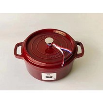 스타우브솥밥 스타우브 라이스 꼬꼬떼 전골냄비, 버건디 18cm