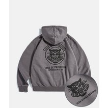 에스피오나지 Hell Cats Heavy Weight 후디 후드 맨투맨 Fog