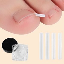 발톱 고정 커브스틱 10P 엄지발가락 틈새 팁, 3개
