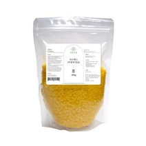 수제나라 자연의숲 비즈왁스 비정제밀납, 1개, 500g
