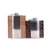 벅703 BUCK703 레오파드 포켓용 술병 휴대용 양주병 180ml, 레오파드 포켓용 술병 180ml