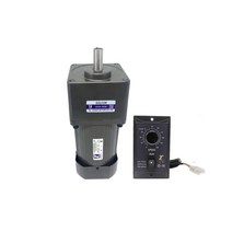 유도전동기 6IK200RGU-CF 200W 220V 단상 AC 기어 감속 속도 제어 모터 가역 + 속도 조절기, 20.6RPM