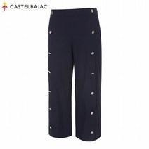 [까스텔바작] (여성)프론트 포인트 와이드 팬츠_BG9MPT710_NY