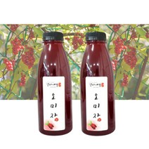 문경 친환경재배 오미자 청 NO첨가제 방부제 자일로스청 오미자원액 600g, 600g x 1개, 1개