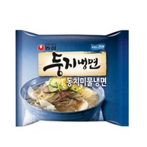 농심 둥지 동치미 물냉면 161g, 7개