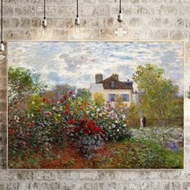 대성액자 아크릴 인테리어 해바라기 사과 명화액자, 21.모네 화가의 정원